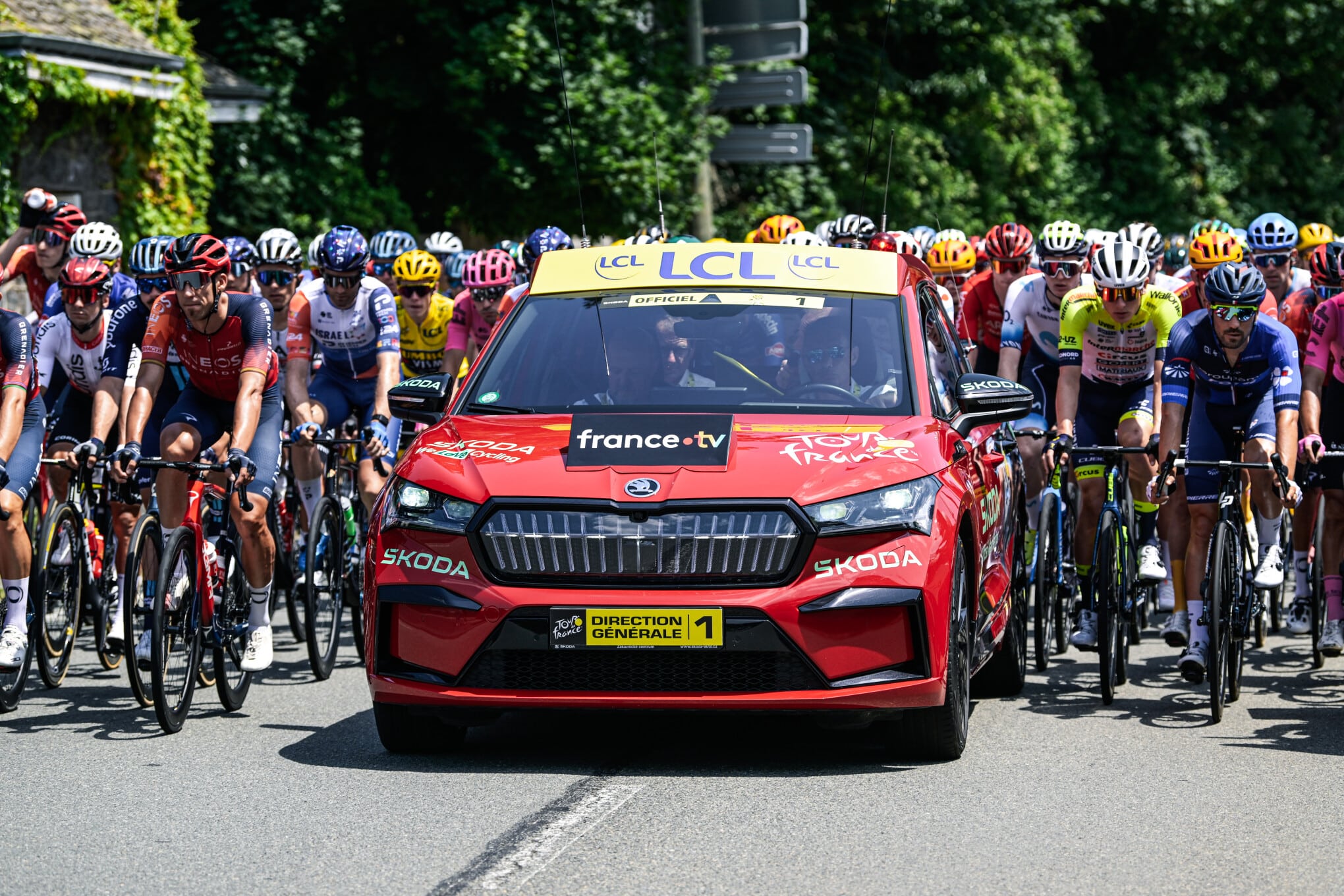 Bob SKODA Tour de France 2024 collection caravane vélo
