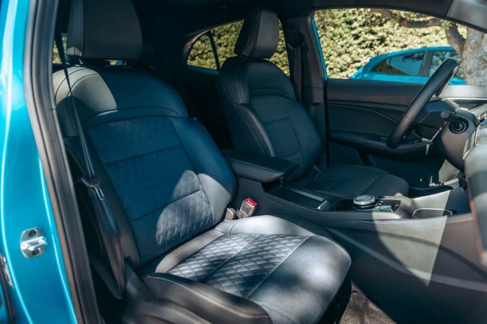 Les sièges de la MG3 Hybrid +